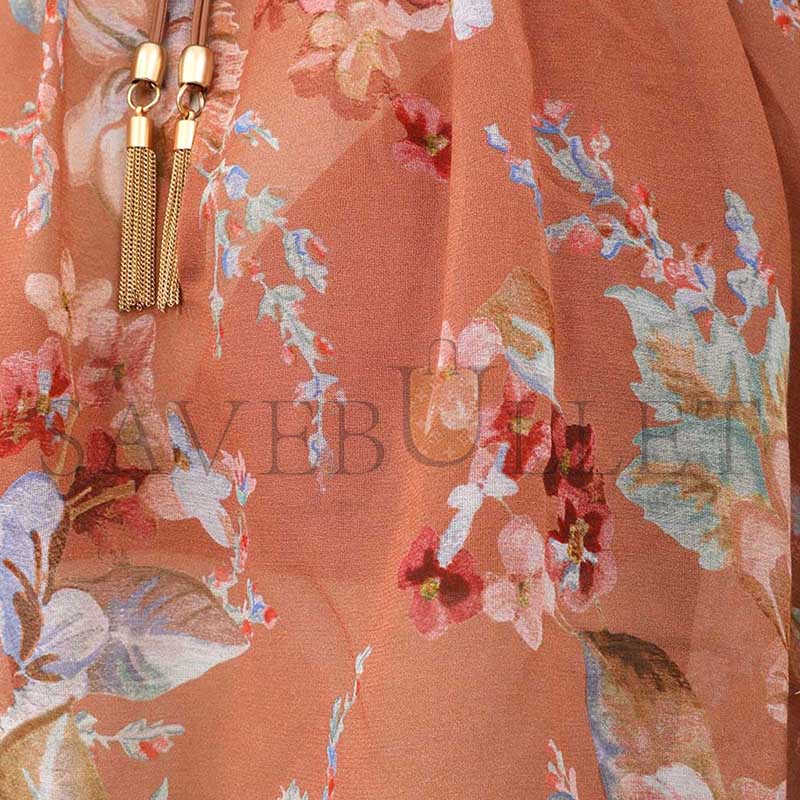 ZIMMERMANN AWAKEN RUFFLE BLOUSE 5689TRS261